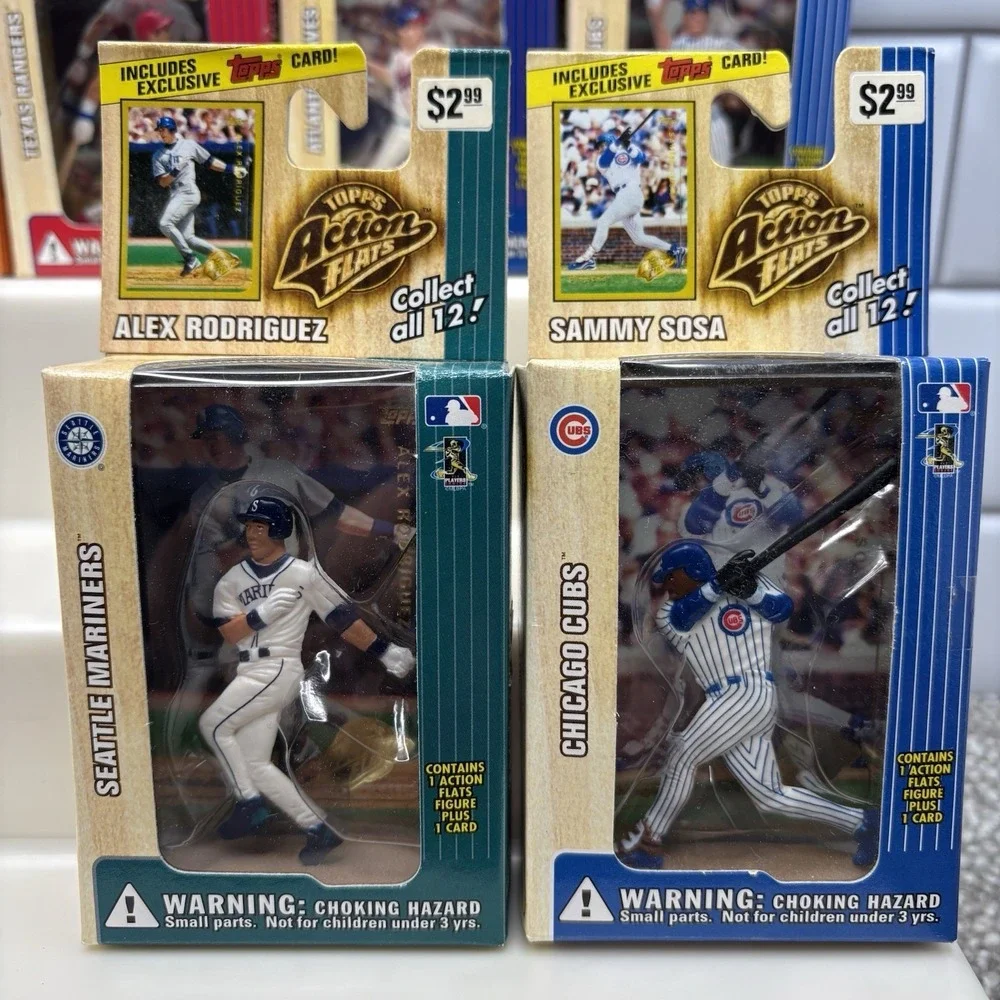 1999 Topps Action Flats Baseball Complete Set 12 Orig Box Jeter Bonds‎ Griffey - Picture 4 of 16